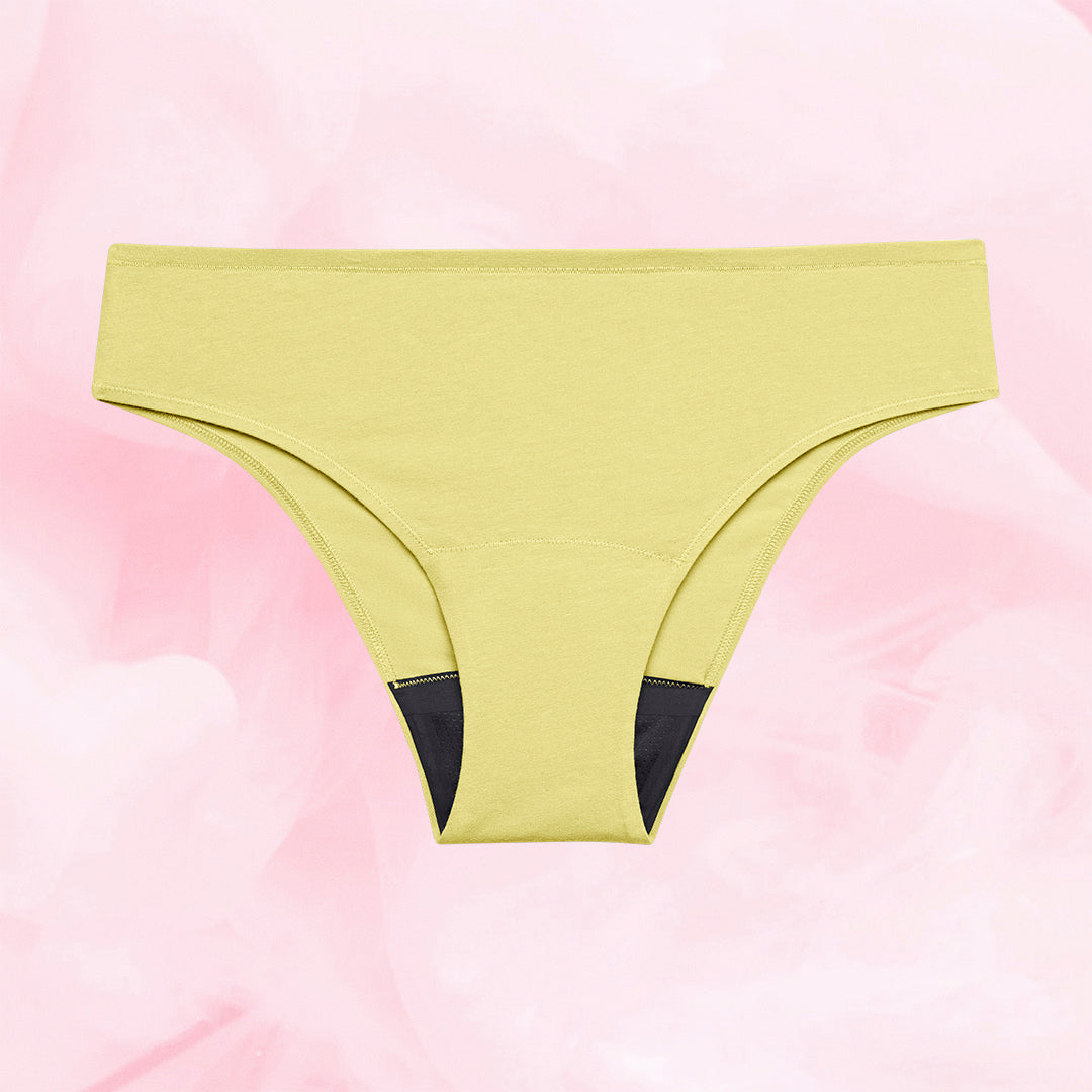 ComfortFit Essentials Brazilian menstruse for lite mens med mørk kile.