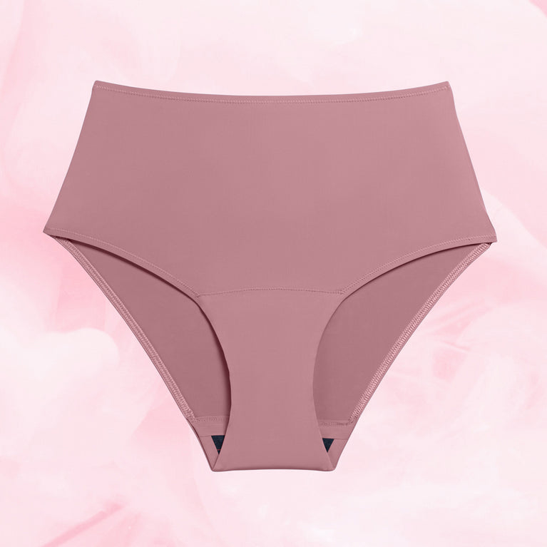 High Waist Lite Mens Menstruse, sømløs, høy midje, for lett menstruasjon.