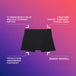 Sleepwear Boxer Menstruse med forlenget kile