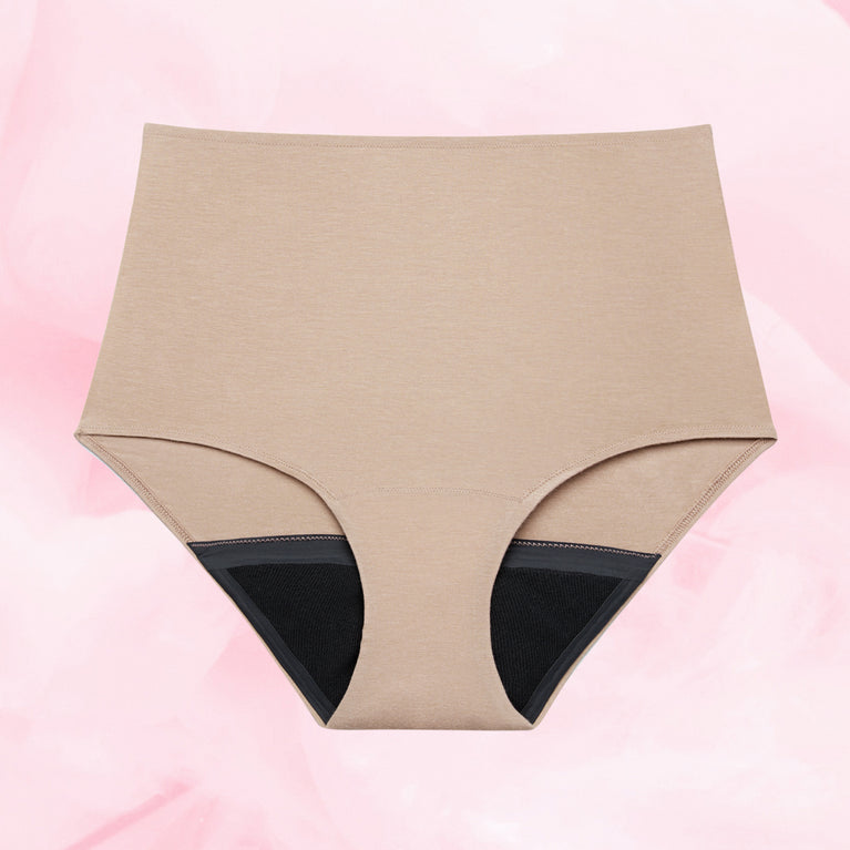 Premium Comfort High Waist Menstrual Underwear for moderate flow.