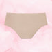Premium Comfort Hipster Lite Mens Menstruser mot en myk rosa bakgrunn.