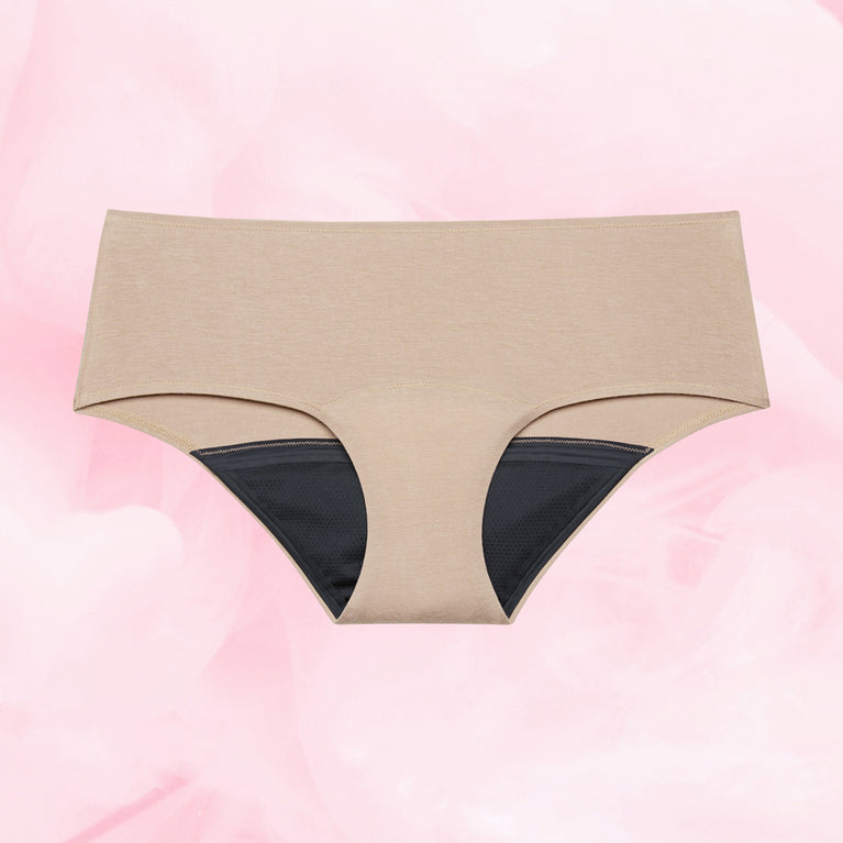 Premium Comfort Hipster Heavy menstrual underwear with full coverage and soft fit.