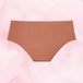 Premium Comfort Hipster Lite Mens Menstruser vises i terracotta-brun nyanse.