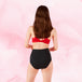 High Waist Floral Middels Mens Menstruse
