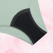 ComfortFit Essentials Brazilian menstrual underwear with high waist and optimized fit.