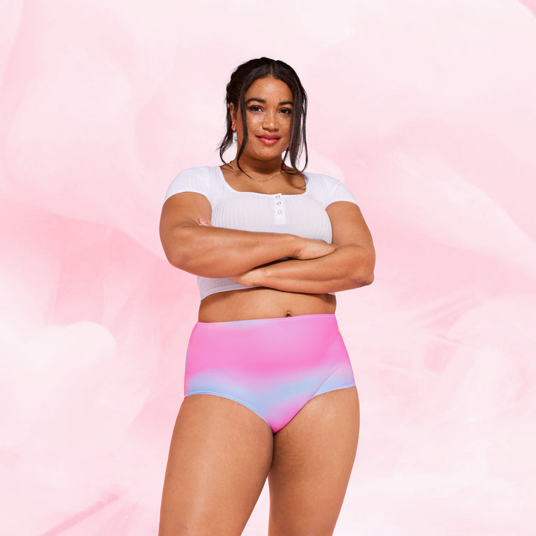 High Waist Middels Mens Menstruse, designed for lighter menstrual days.