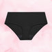 ComfortFit Essentials Hipster for lite mens, breathable, eco-friendly menstrual underwear.