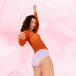 ComfortFit Essentials Hipster for light flow, eco-cotton, high-waisted, OEKO-TEX®.