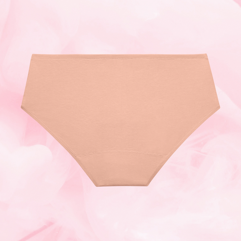 ComfortFit Essentials Hipster, breathable menstrual underwear with ComfortFit and TriTech absorption.