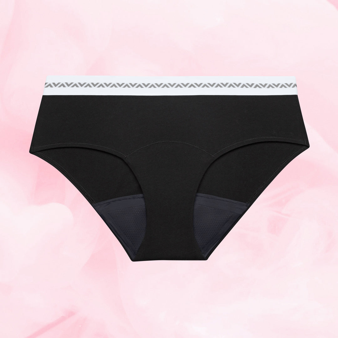 Essentials Hipster Logo Kraftig Mens menstruser (3-pakning)
