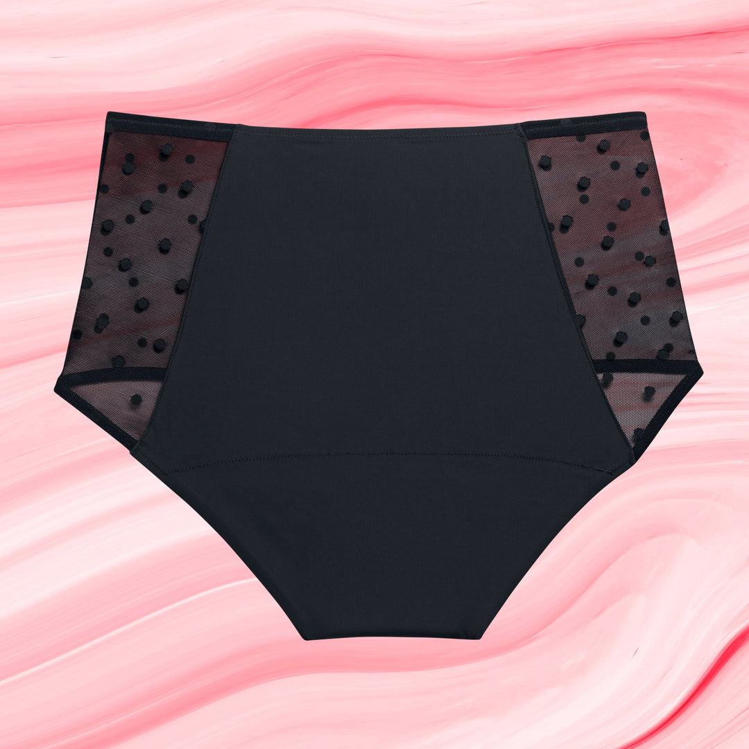 High Waist Dots Moderate Menstruse