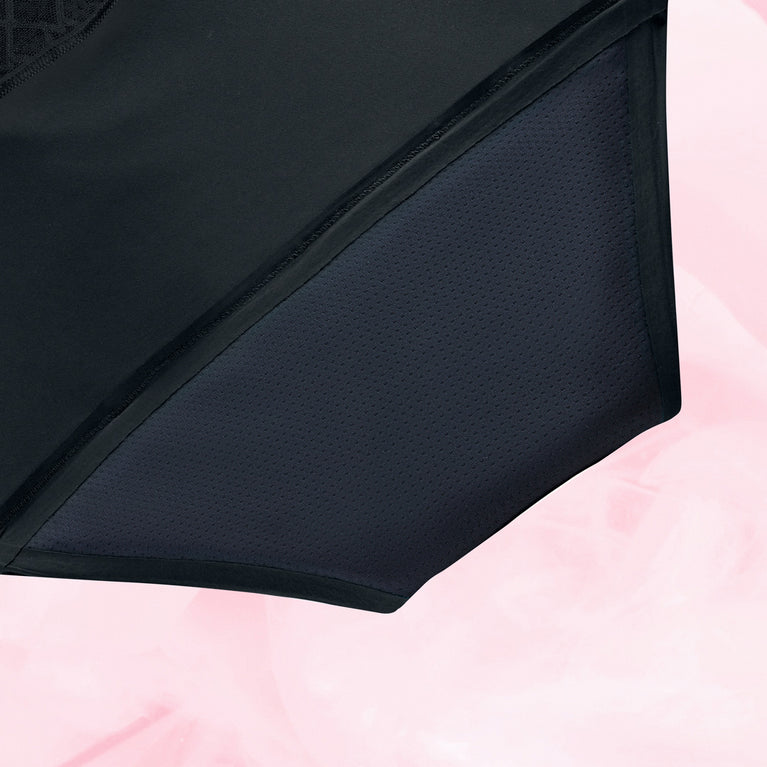 Hipster Full Lace Kraftig Mens Menstruse, reusable and absorbent hipster-style underwear.