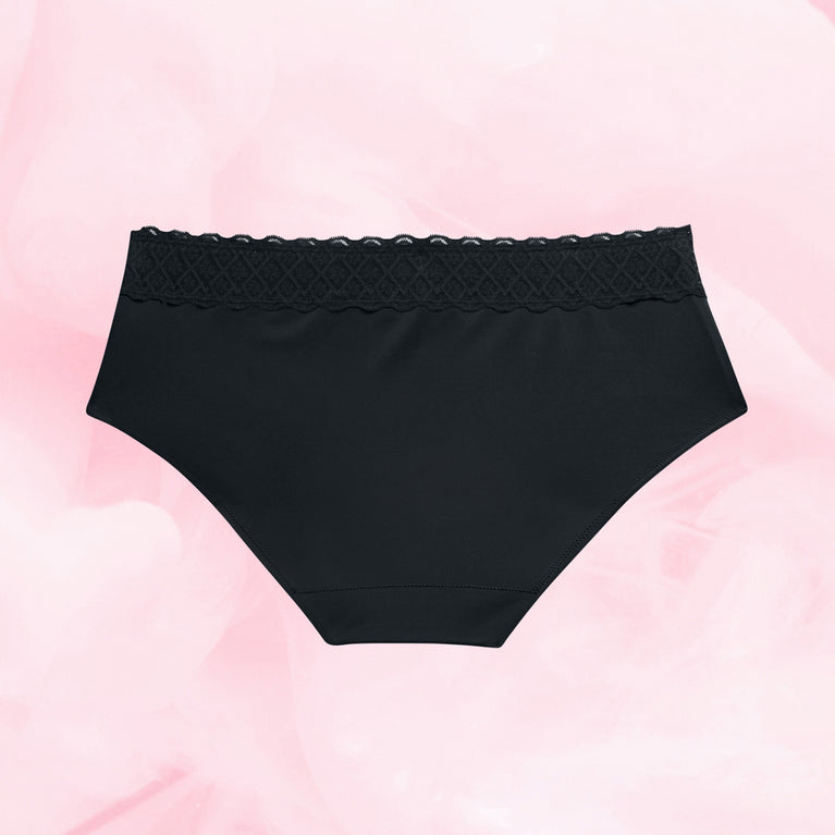 Hipster Full Lace Lite Mens Menstruse, reusable, comfortable, hipster style.