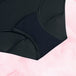 Hipster Full Lace Middels Mens Menstruse with lace trim and absorbent gusset.