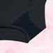High Waist Dots Middels Mens Menstruse med ribbet skrittpanel.