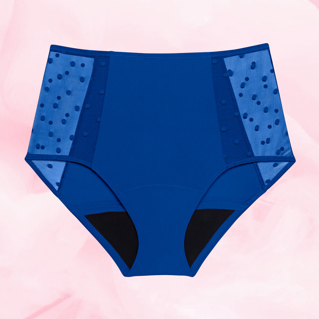 Period Underwear
      Middels menshigh-waist-dots-moderate