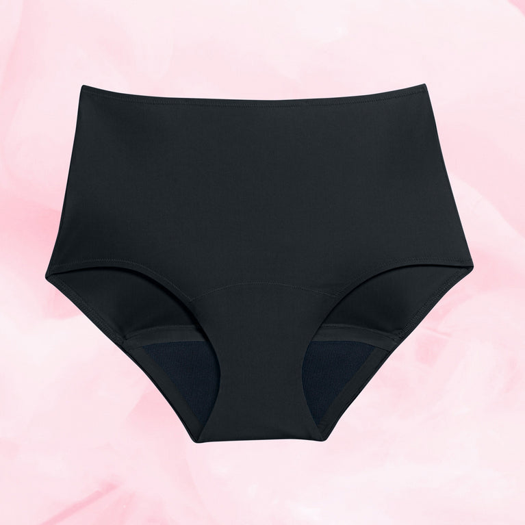 High Waist Middels Mens Menstruse, designed for light menstrual days.
