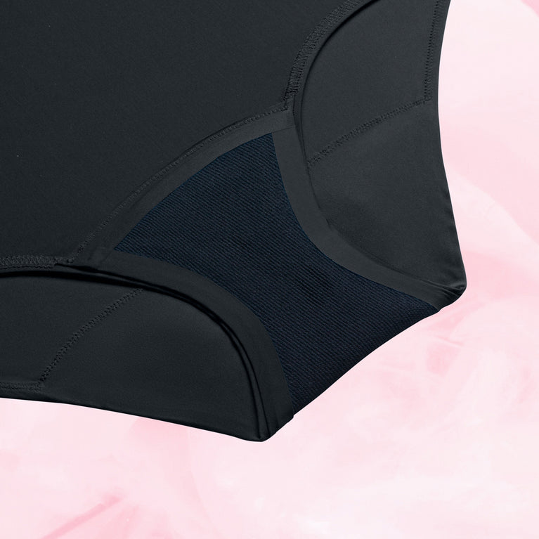 High Waist Middels Mens Menstruse, designed for light menstrual days.