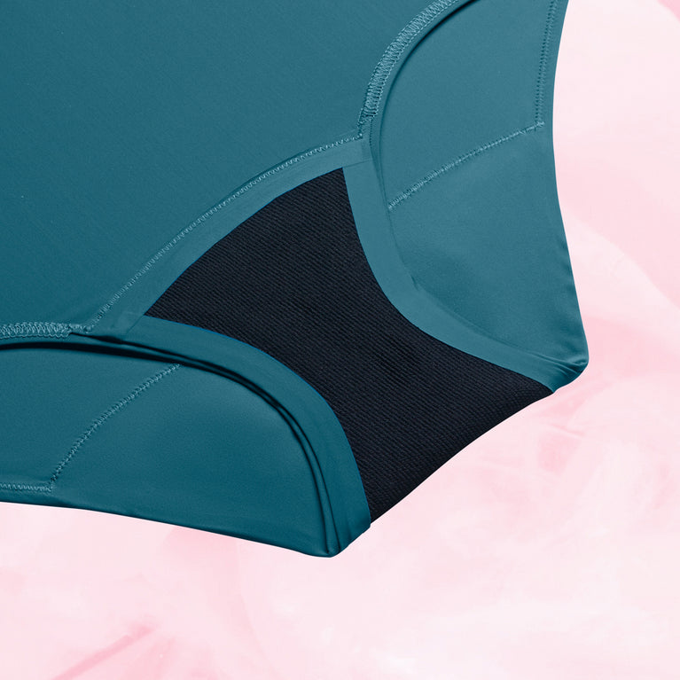 High Waist Middels Mens Menstruse for light flow days, durable and eco-friendly.