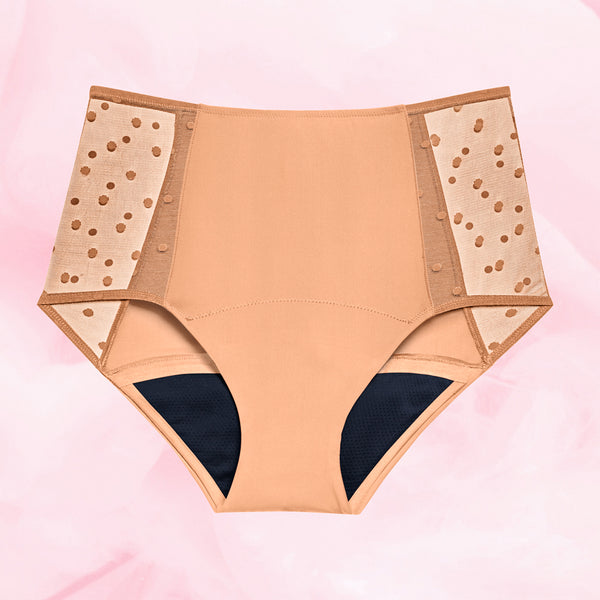 High Waist Dots Lite Mens Menstruse
