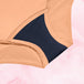 High Waist Dots Lite Mens Menstruse with mesh sides and high waist.