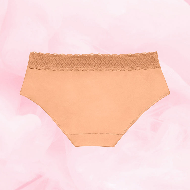 Hipster Full Lace Lite Mens Menstruse, reusable, hipster-style, designed for light flow.