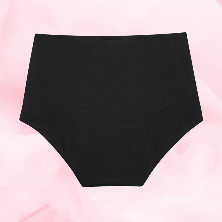 Sleepwear High Waist Menstruse med forlenget kile