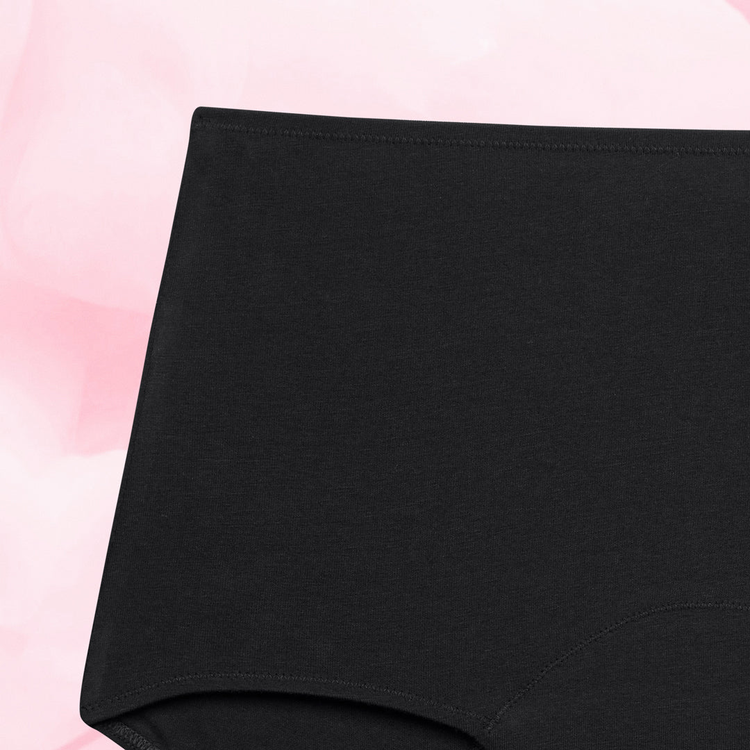 Sleepwear High Waist Menstruse med forlenget kile