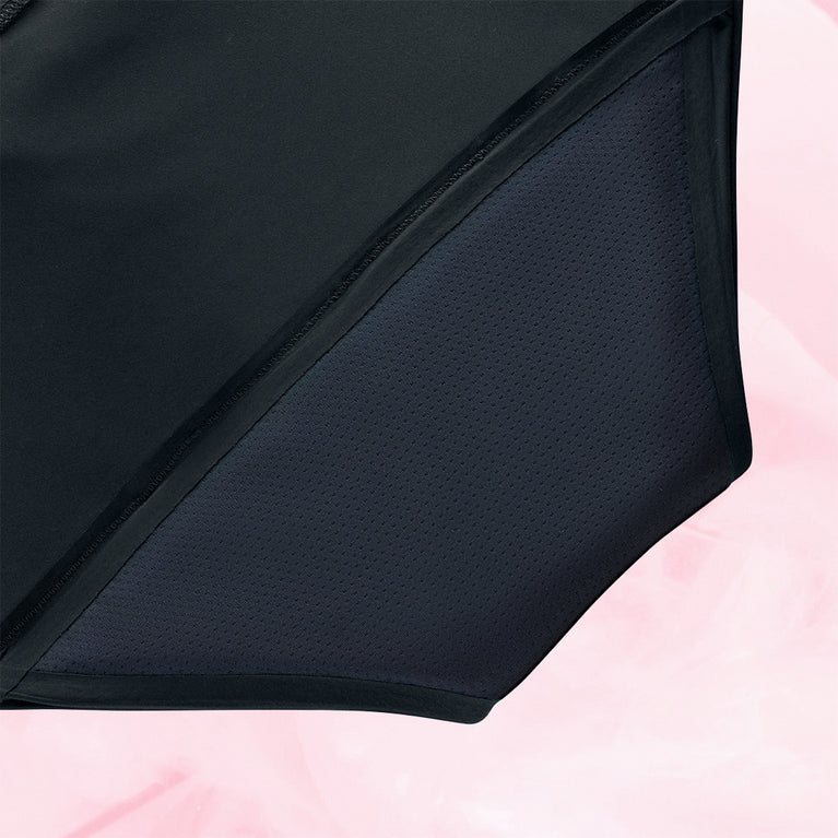 Hipster Side Lace Middels Mens Menstruse with lace detail, reusable.