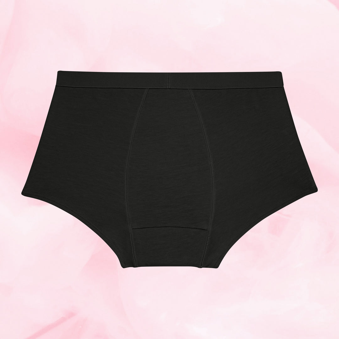 Teens Boxer for middels mens, høy midje undertøy.