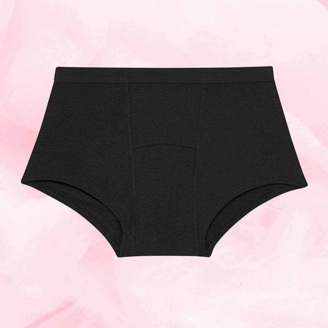 Teens Sleepwear Boxer for natten, høy midje truse, vises flatt.