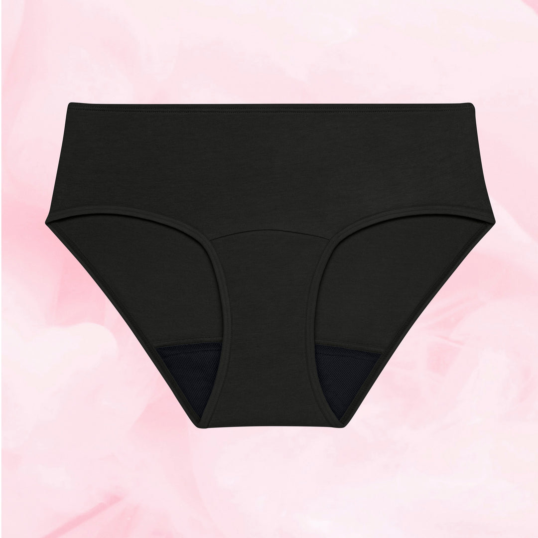 Teens Hipster (3-pakning) for kraftig mens, høy midje.