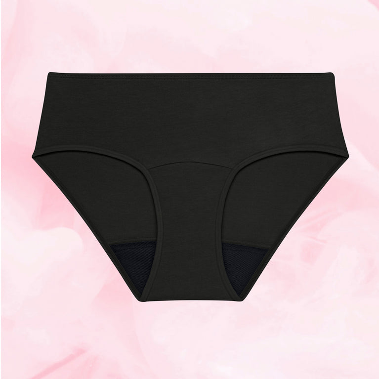 Teens Hipster (3-pakning) for kraftig mens, høy midje.