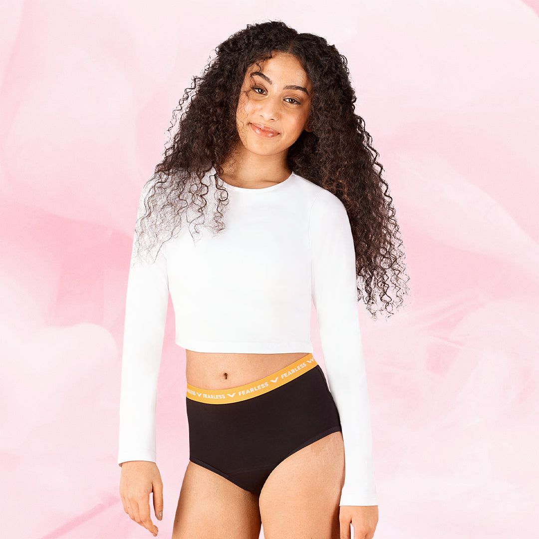 Teen Brief Kraftig Mens Menstruse