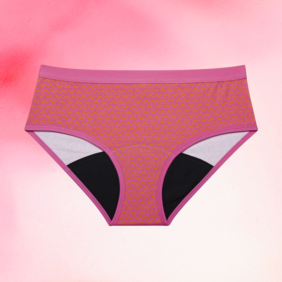 Period Underwear
      Middels mensteen-hipster-moderate-menstruse