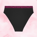 ComfortFit High Leg lite mens med magenta BLOODY LOVELY midjebånd.