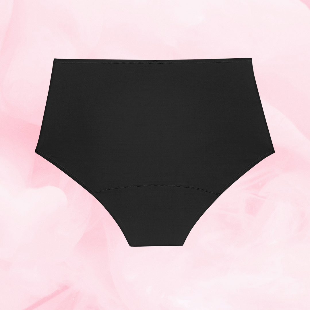 ComfortFit High Waist for kraftig mens, OEKO-TEX®-certified, secure 12-hour protection.