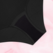 ComfortFit High Waist menstrual underwear for heavy flow, OEKO-TEX® certified.
