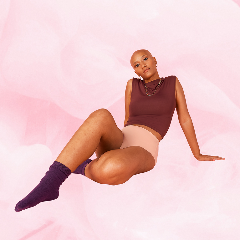 ComfortFit High Waist menstruse with optimized absorbent gusset for medium flow.