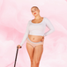 ComfortFit Essentials Hipster Logo menstruse with high waist and elegant waistband.