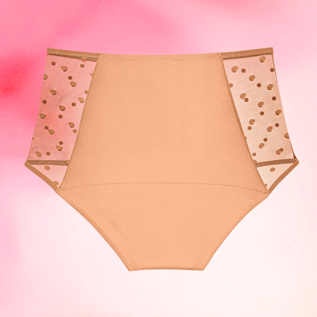 High Waist Dots Heavy Menstruse