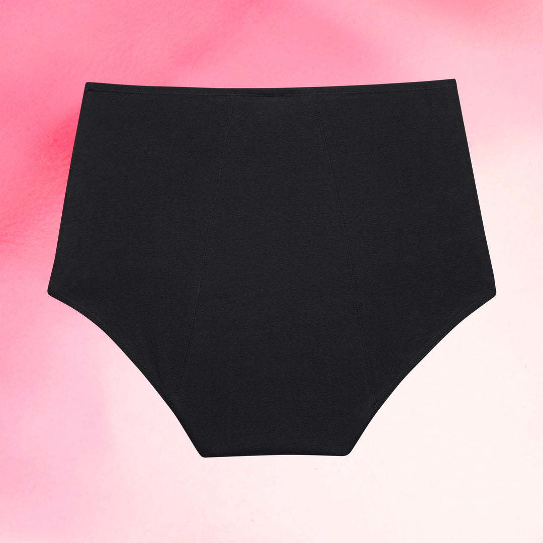 Sleepwear High Waist Menstruse med forlenget kile